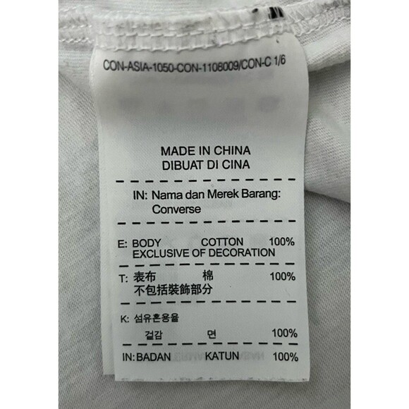 Converse x Rare Vintage Streetwear “Let's Trip” Goofy 1/2 Sleeve Mens Size XL - Picture 8 of 10